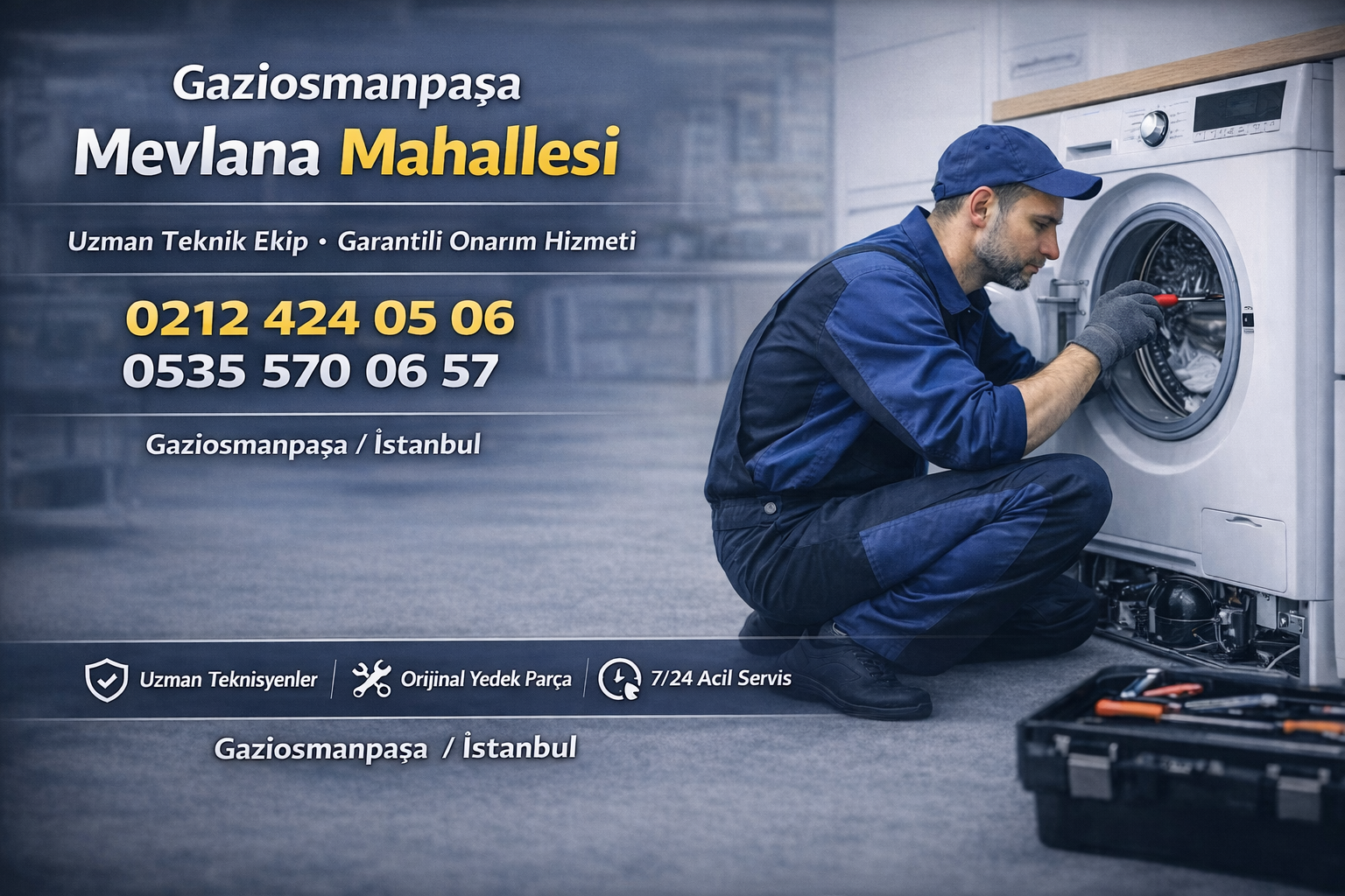 Gaziosmanpaşa Mevlana Beyaz Eşya Servisi